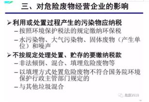 環保部研究員深度解讀環境保護稅法 危險廢物與危險廢物經營的稅務規范